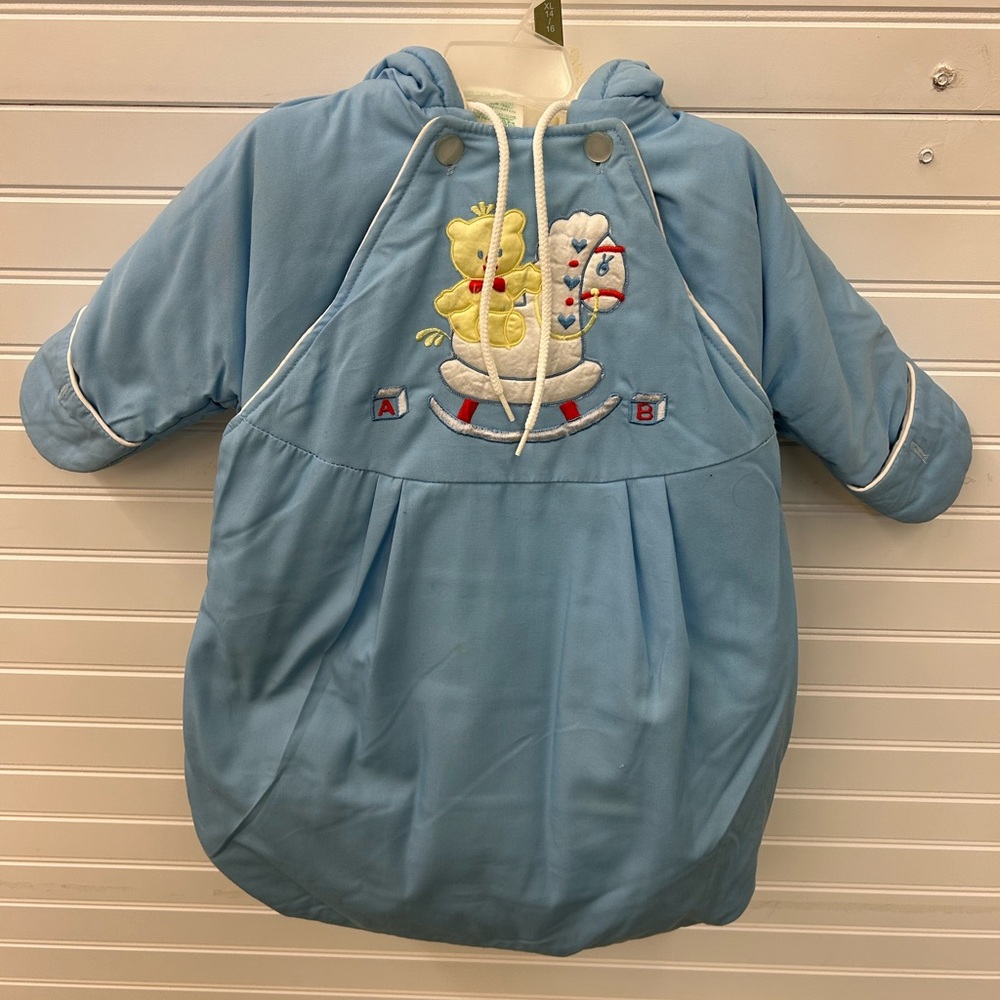 Vintage 90s Tiny Tots Original Baby Snowsuit